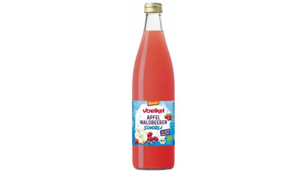 Voelkel Apfel-Waldbeeren-Schorle 0,5 l
