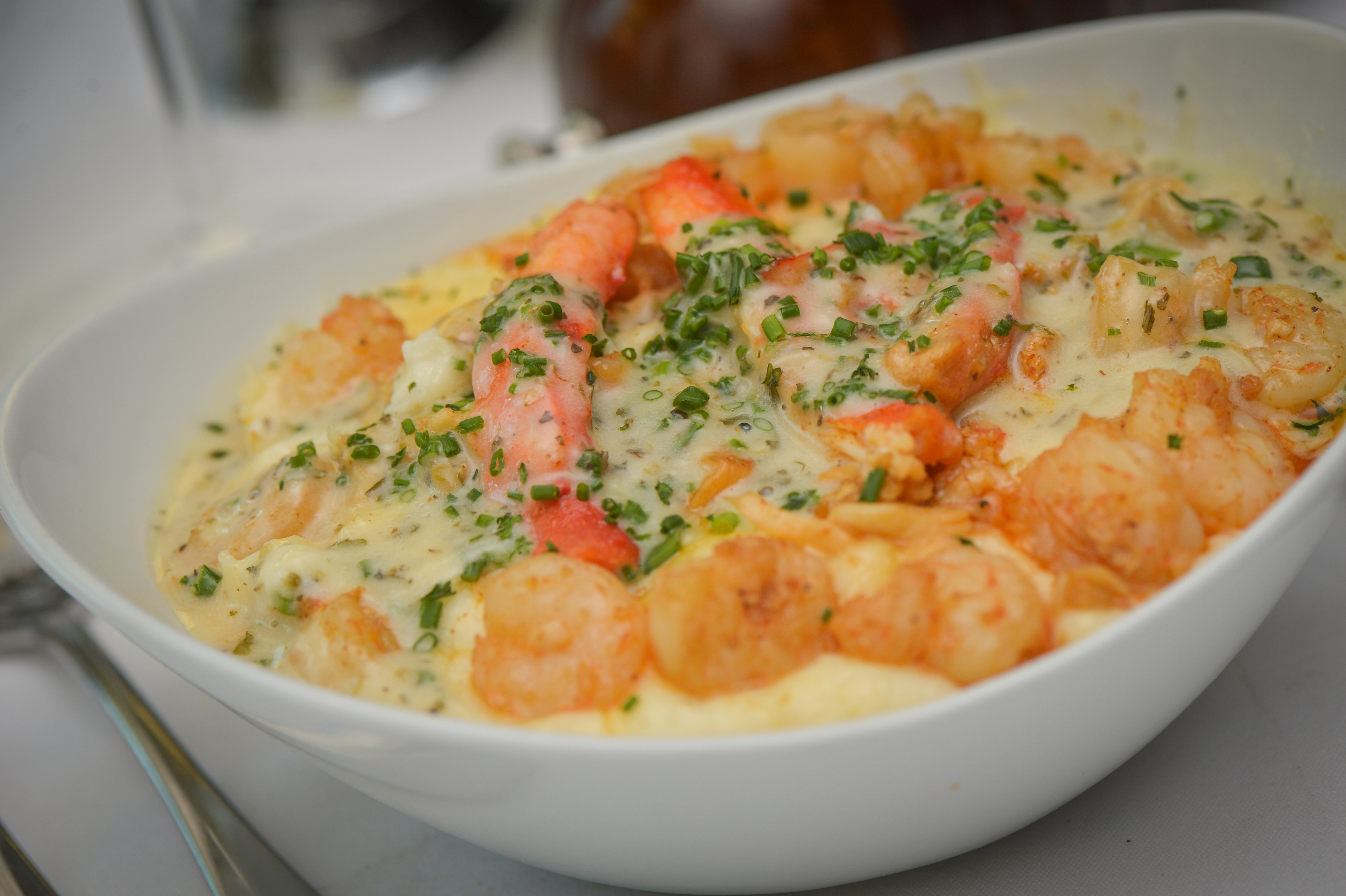Alaskan King Crab and Rock Shrimp Whipped Potatoes