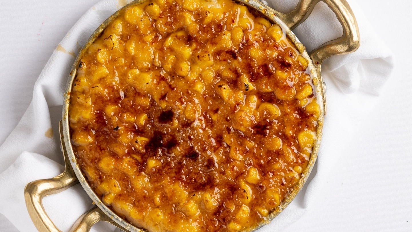 Corn Crème Brulee