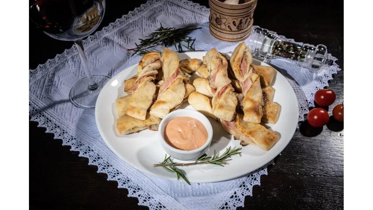 Baghete cu șuncă