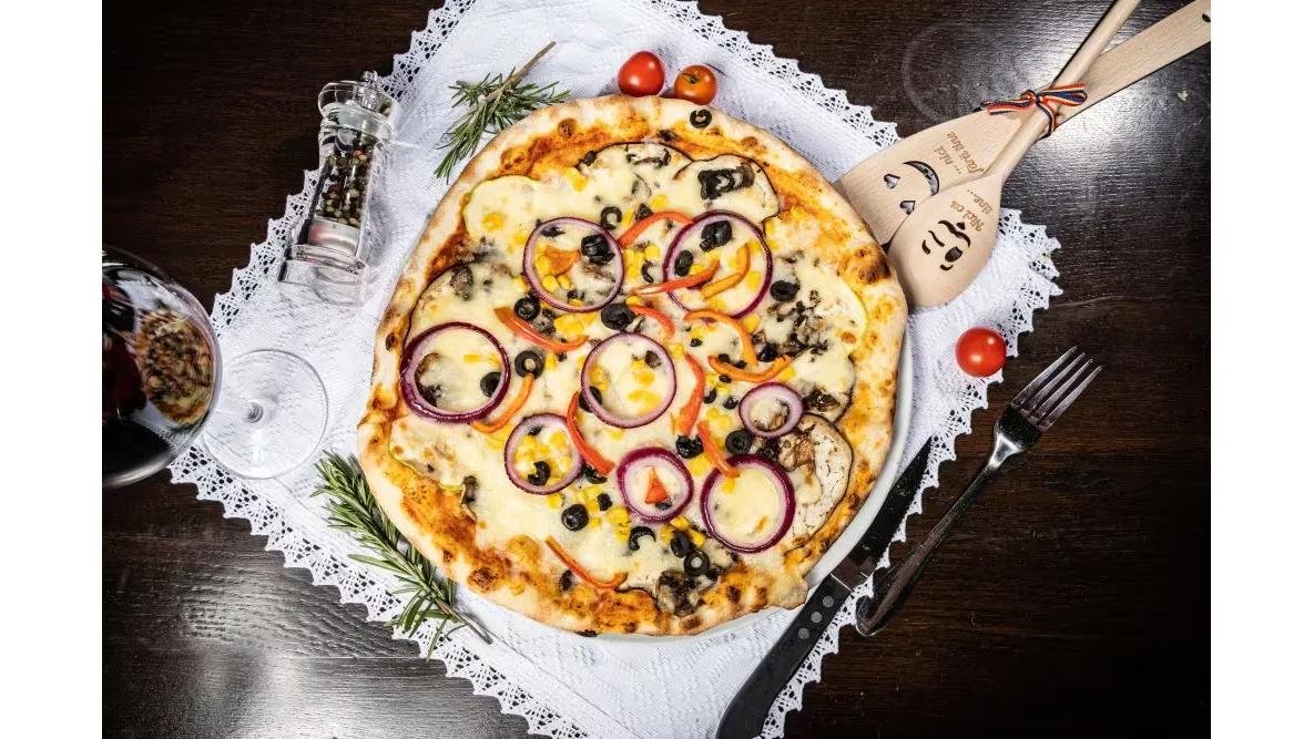 Pizza vegetariană