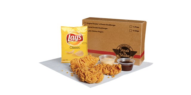 Chicken Fingers 'n Chips