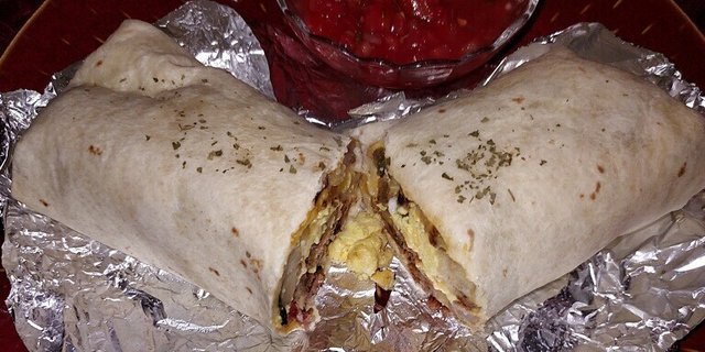 Bacon Burrito 4oz