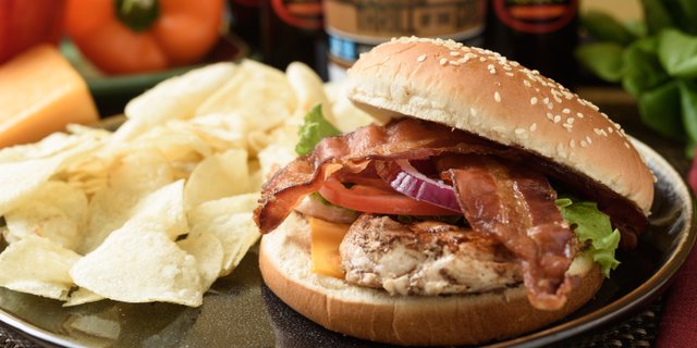 BBQ Bacon Grilled Chicken Sandwich