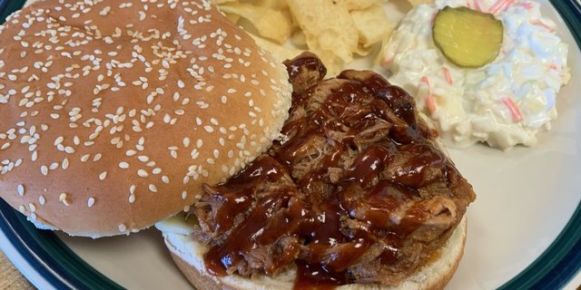 BBQ Pulled Pork Sandwich