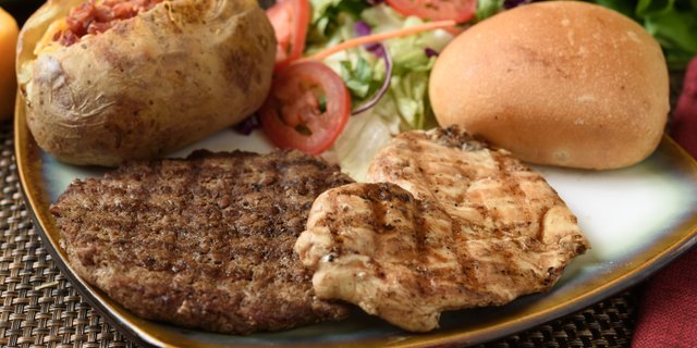 Chicken and Steak