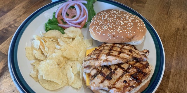 Grilled Chicken Fillet Sandwich