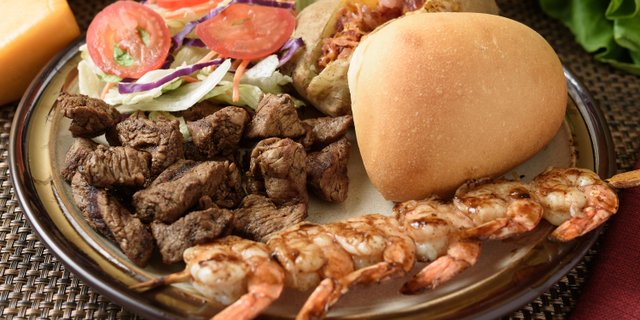 Shrimp and Steak