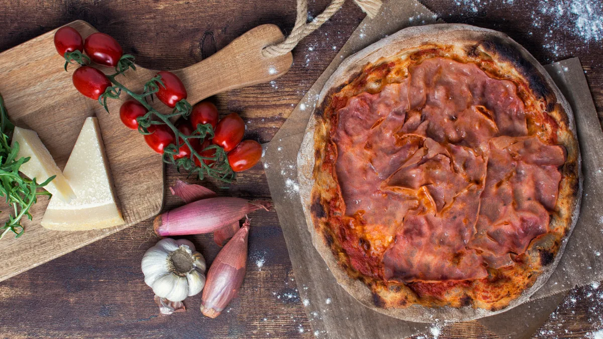 Sonkás pizza