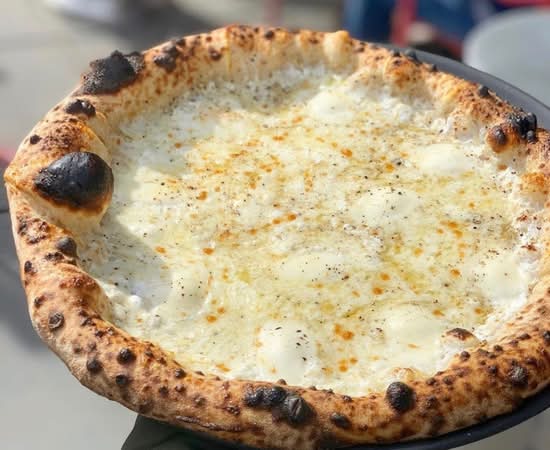 Cacio and Pepe Pizza