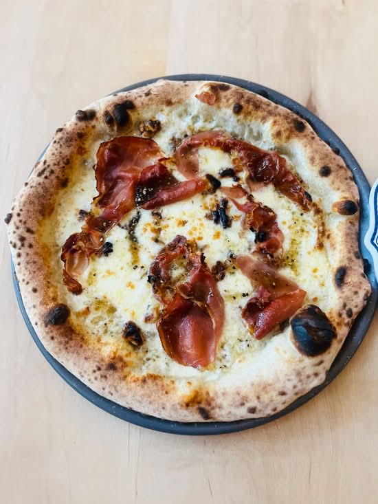 Speck and Gorgonzola