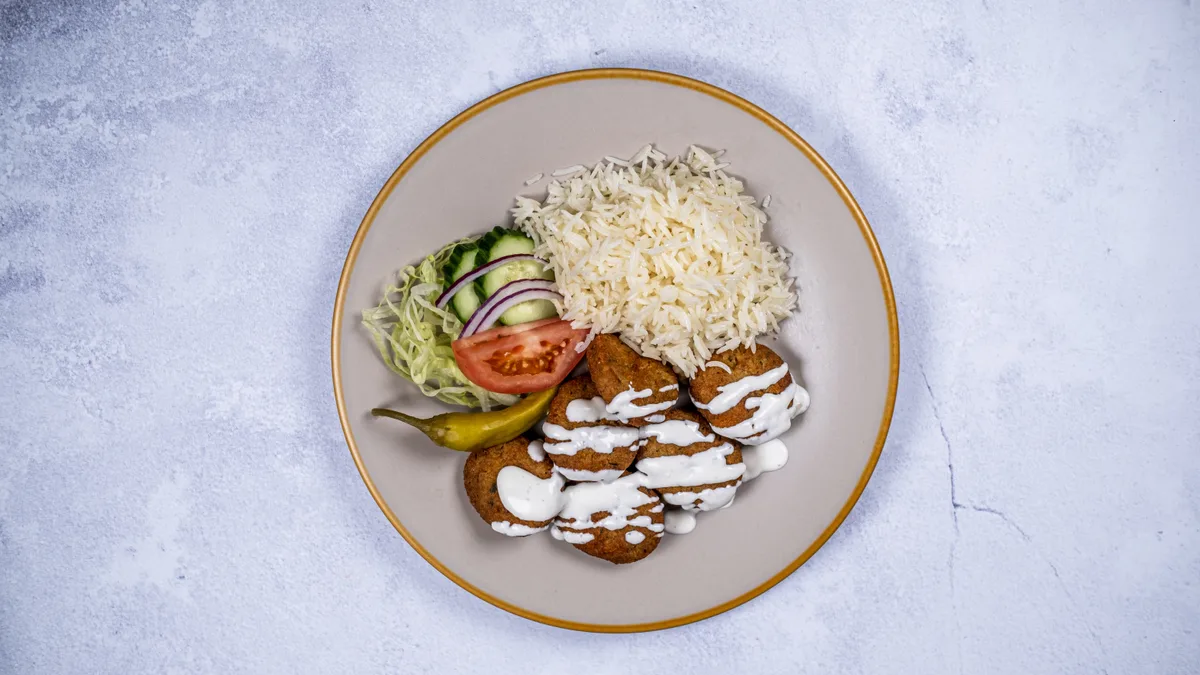 Falafeltallrik
