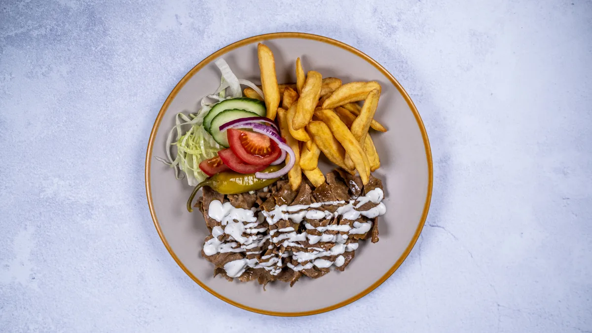 Shishkebabtallrik