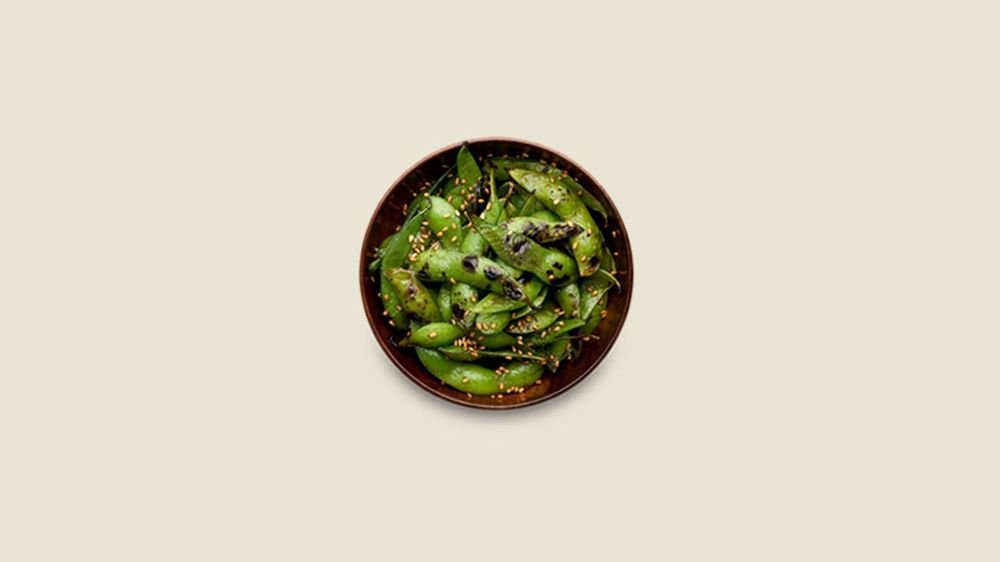 Grilled Edamame
