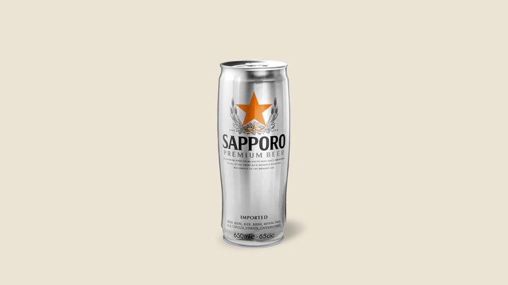 Sapporo 650 ml (5%)