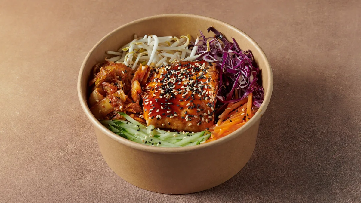146b. Donburi Salmon Teriyaki