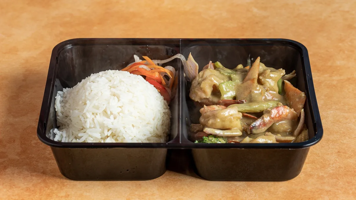 147.Green Curry Shrimp