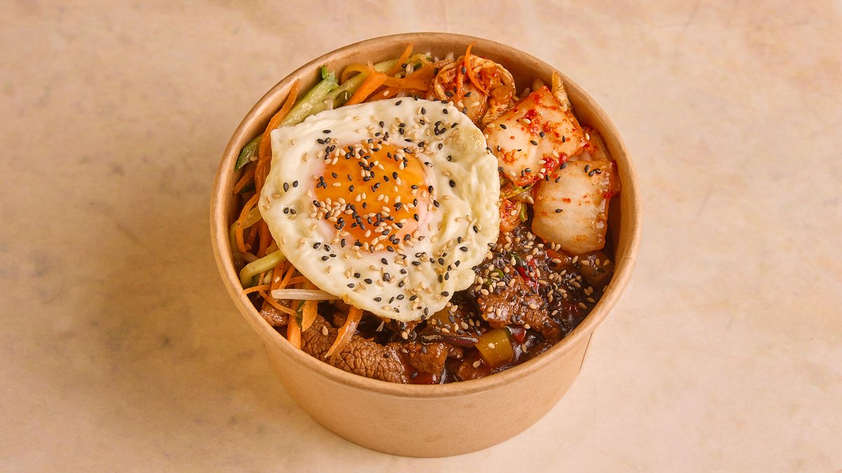 161.Bibimpap Rice Bowl