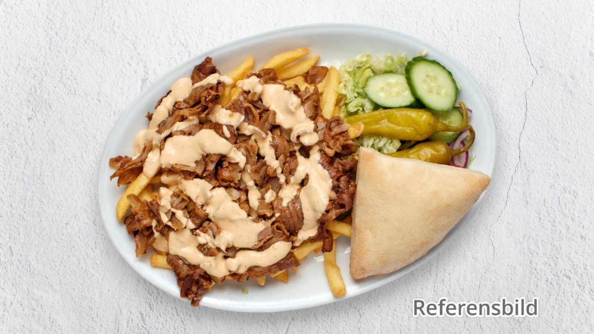 Grekisk Kebabtallrik