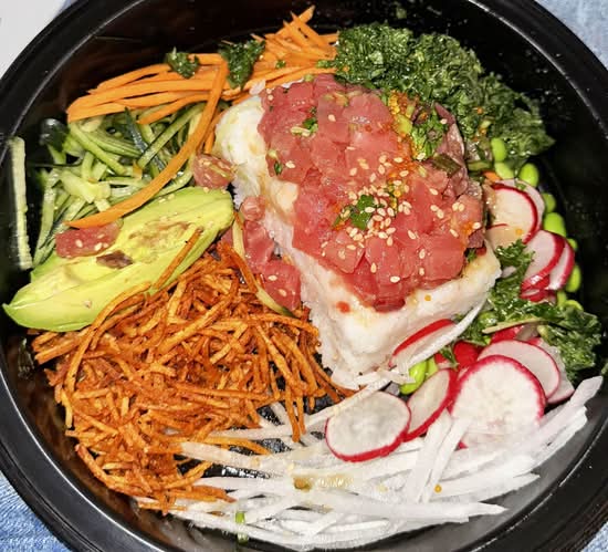 Tuna Poke Bowl Entree