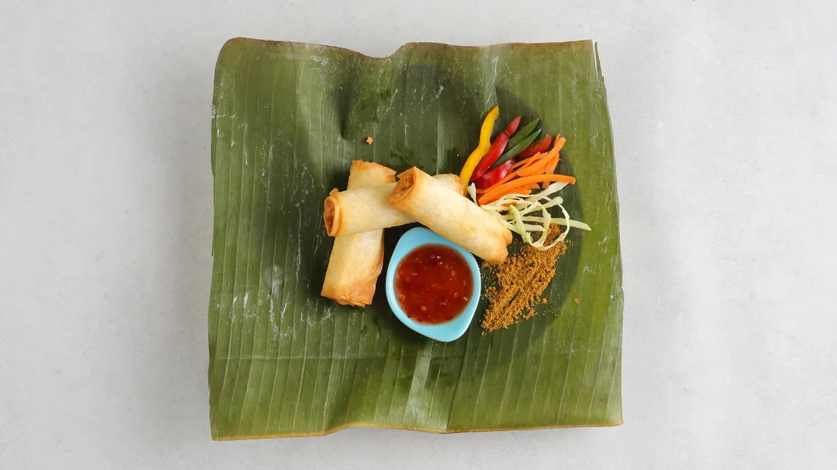 Spring rolls meat