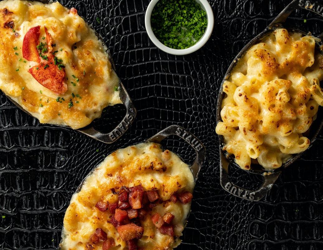 Mac and Cheese Trio