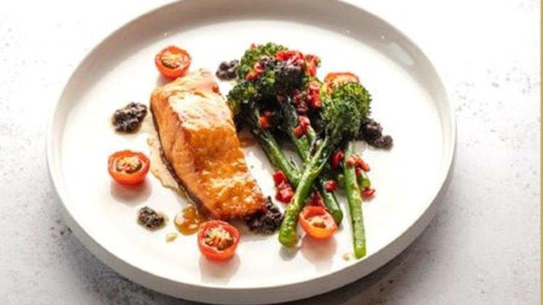 Maple Rubbed Salmon