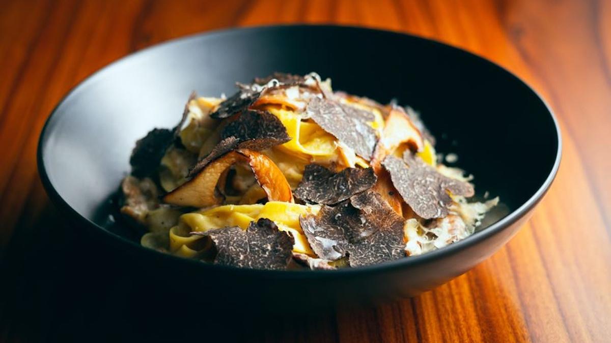 Mushroom and Truffle Tagliatelle