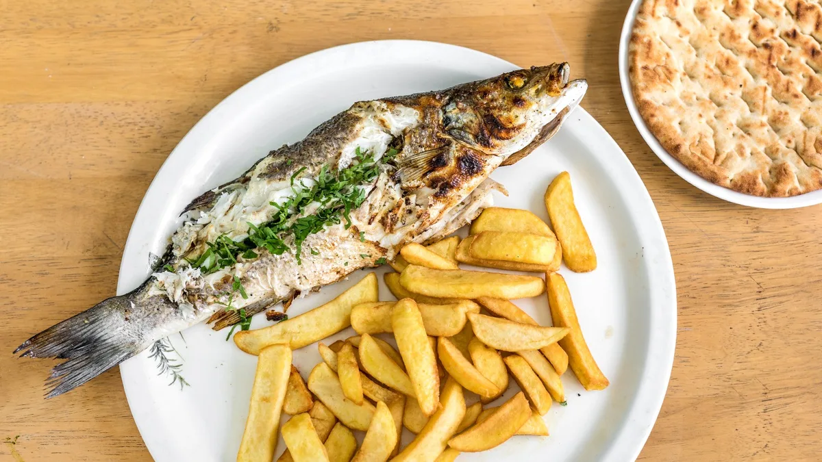 Grilled Sea Bass