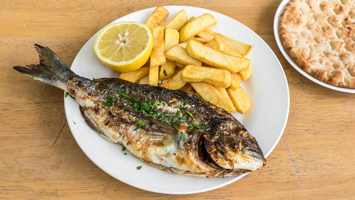 Grilled Sea Bream
