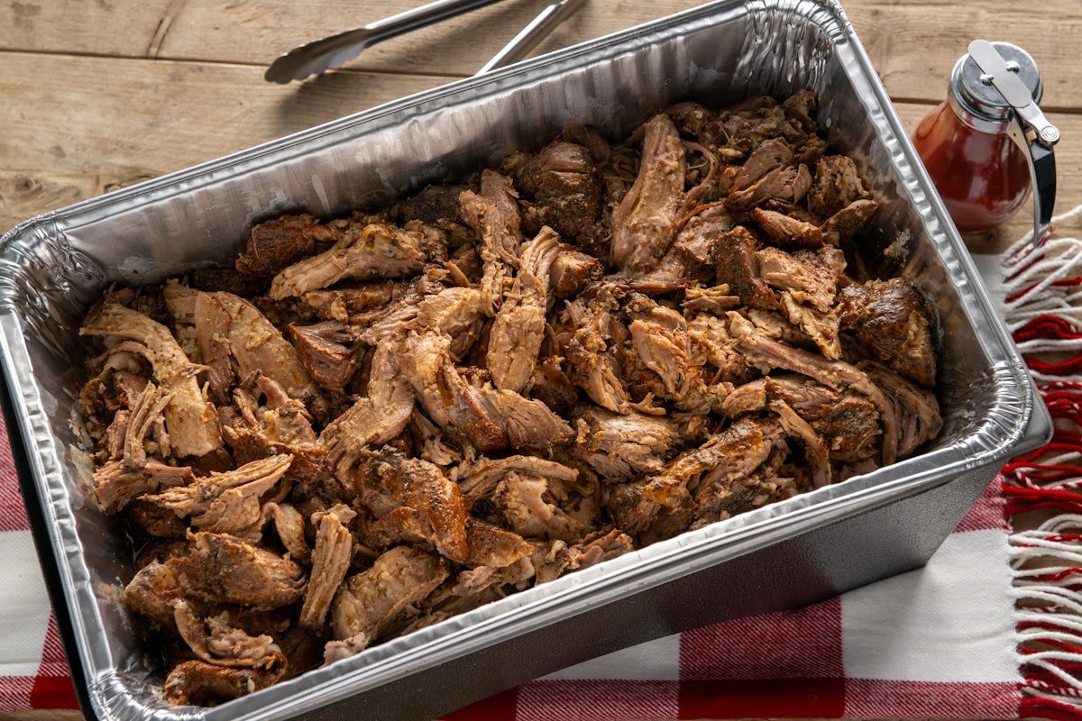 FULL PAN PULLED PORK