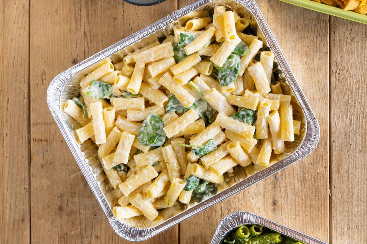 HALF PAN ALFREDO PASTA