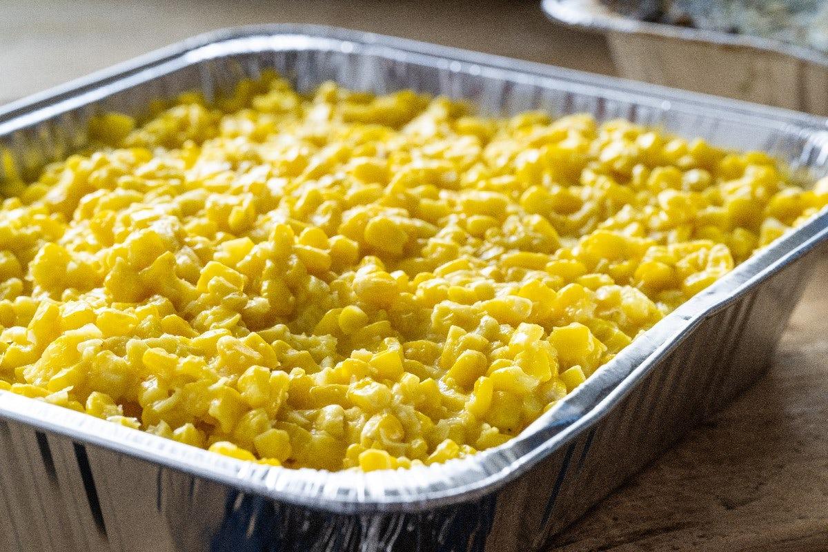 HALF PAN CREAMED CORN