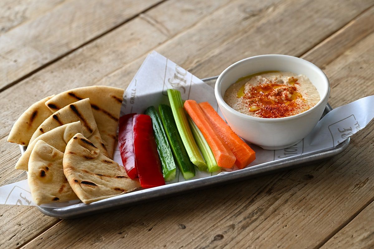 PERSONAL HUMMUS (RED PEPPER)