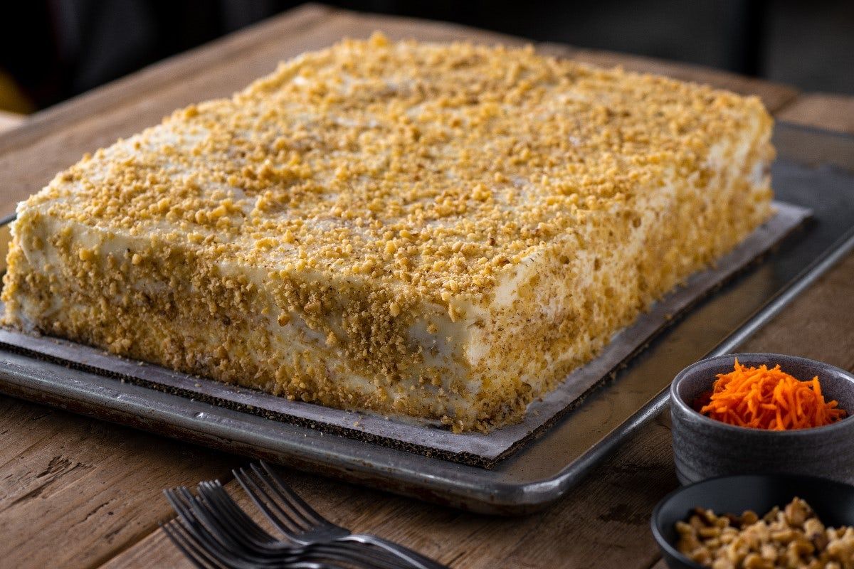 1/2 SHEET CARROT CAKE