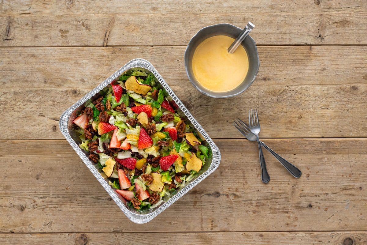 HALF PAN STRAWBERRY WALNUT SALAD