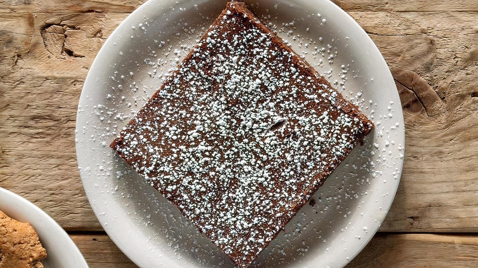 OUR FAMOUS FUDGE BROWNIE