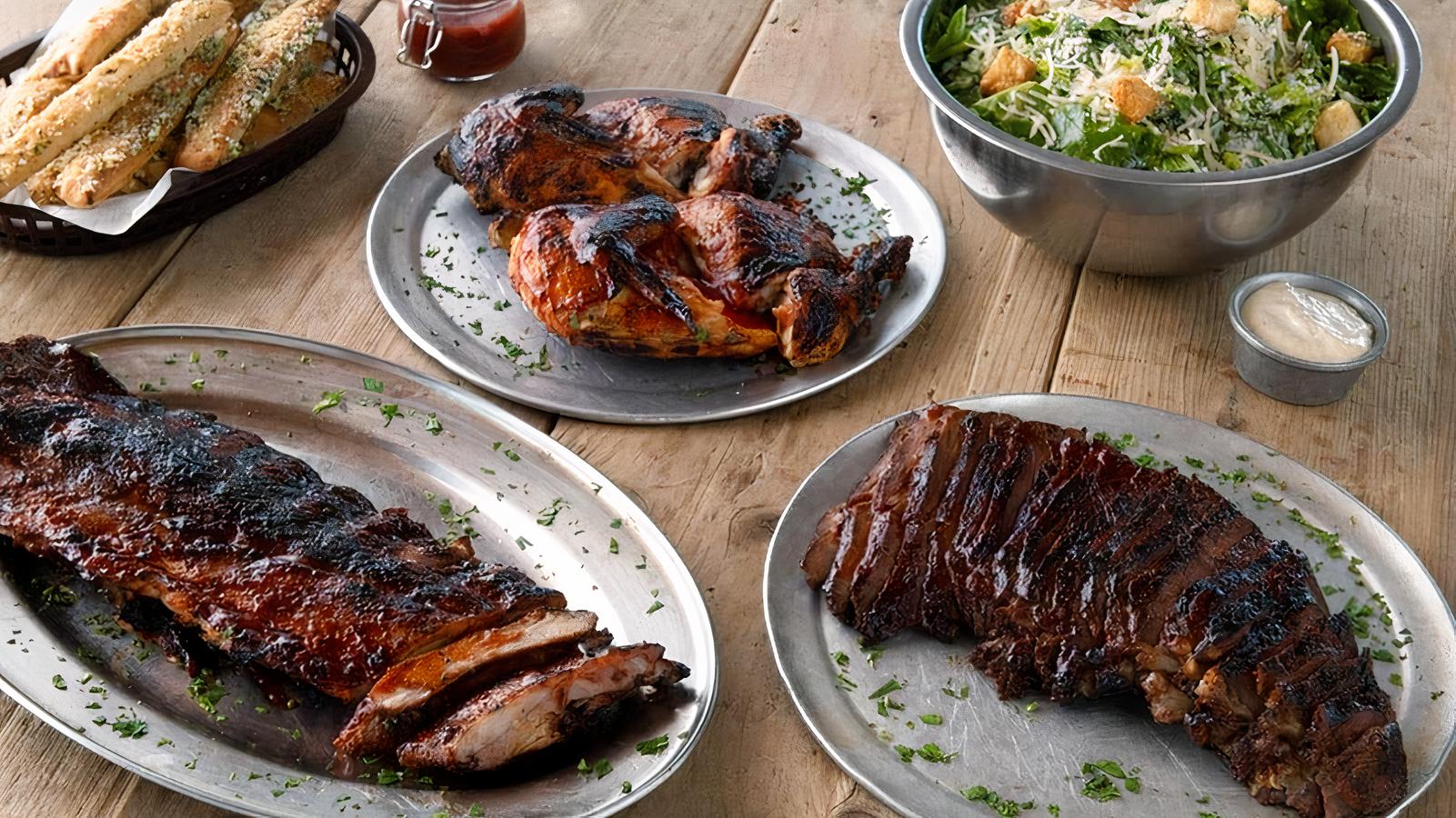 TRI TIP CHICKEN and BABY BACK RIBS FOR 6