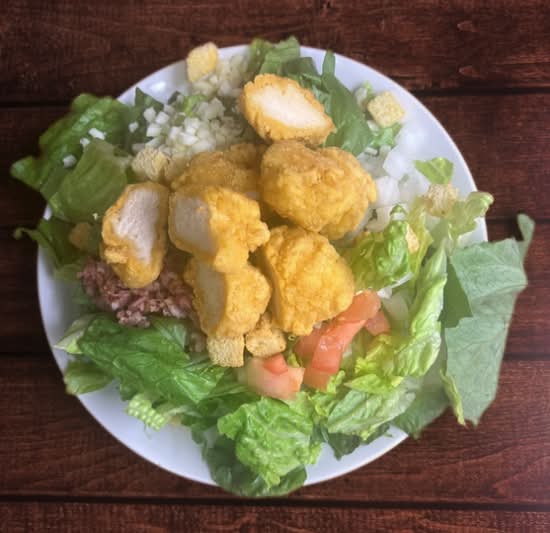 .Crispy Chicken Salad