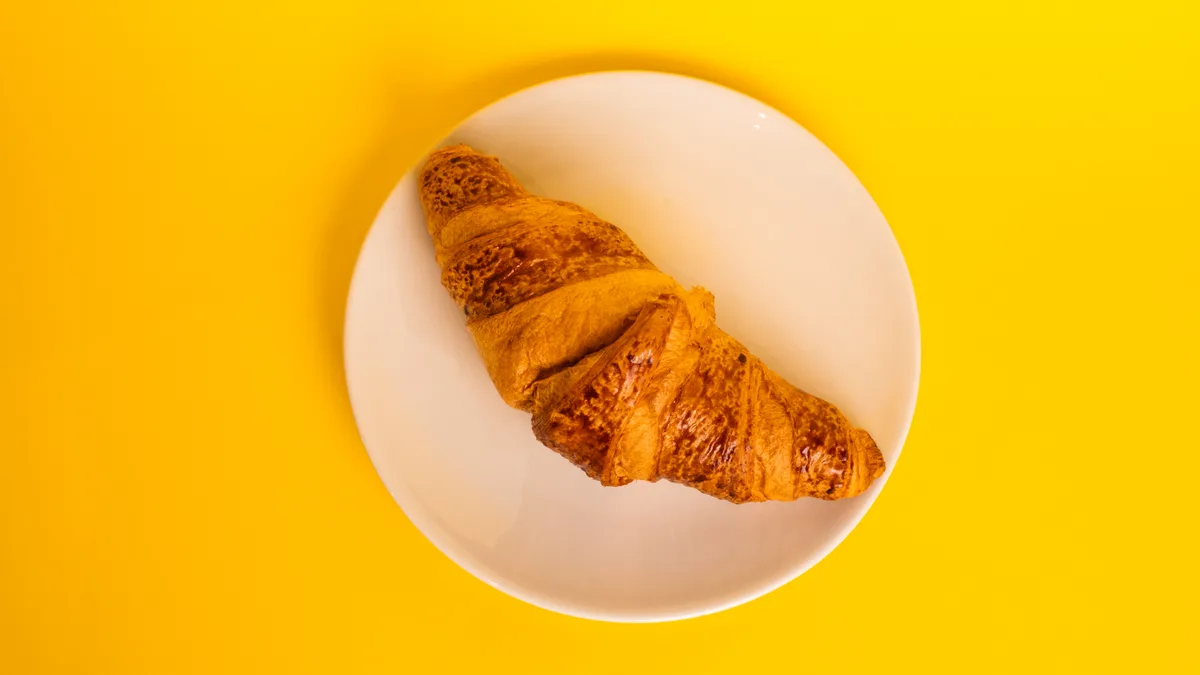 Croissant With Dark Chocolate