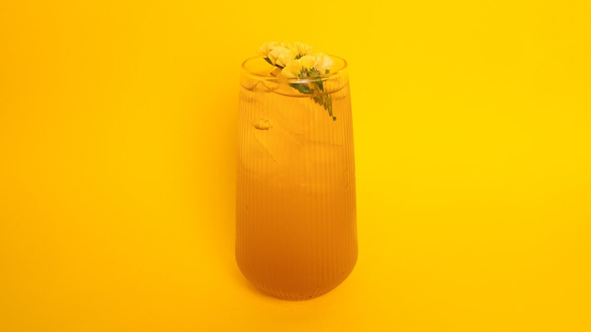 Jasmine-passion fruit lemonade