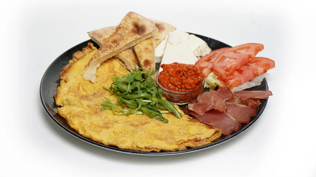 Omlet sa pančetom