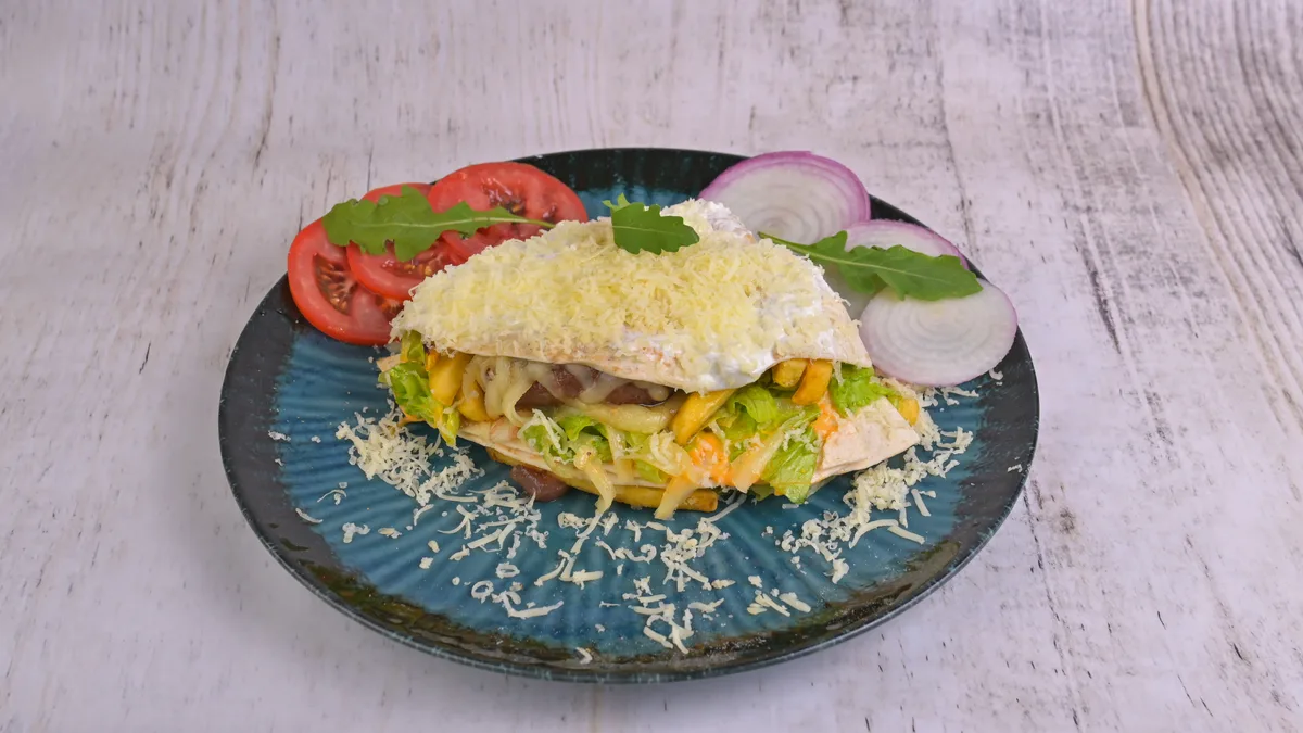 Tostada Pljeskavica