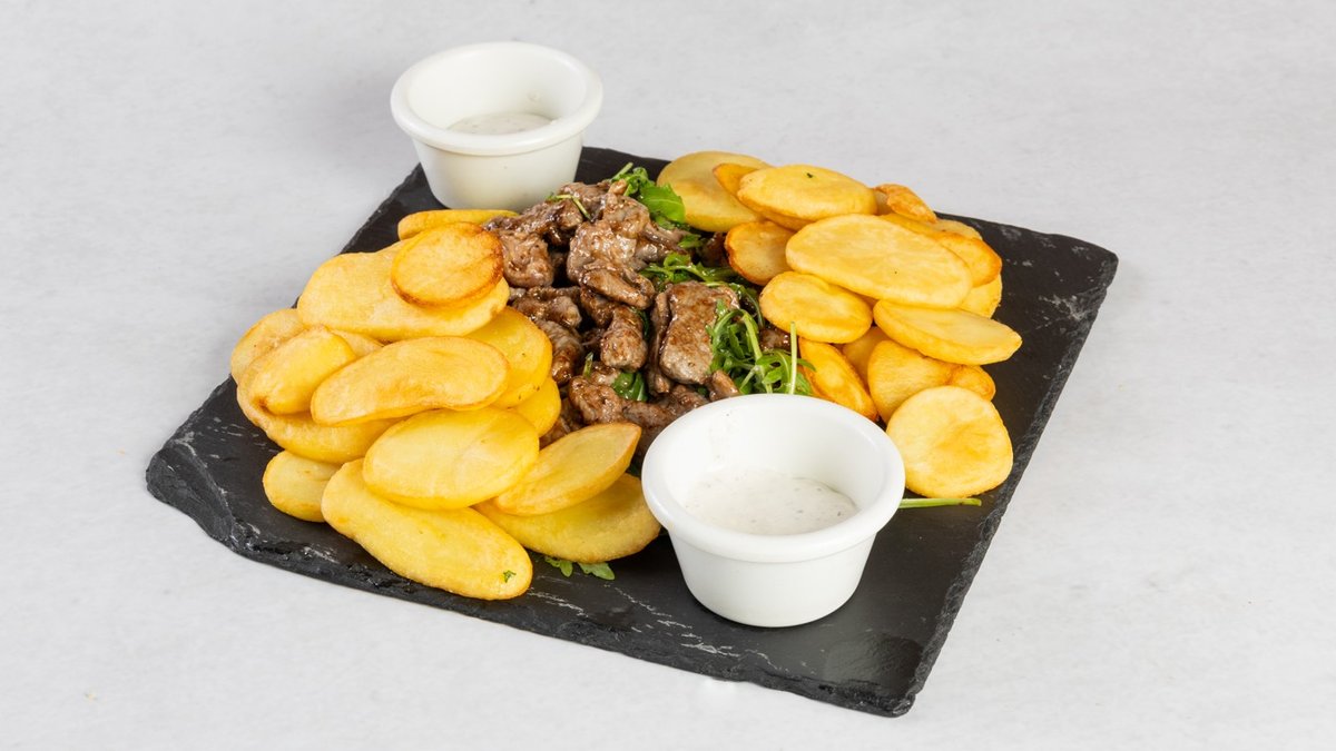 Beef Tagliata z ocvrtim krompirčkom