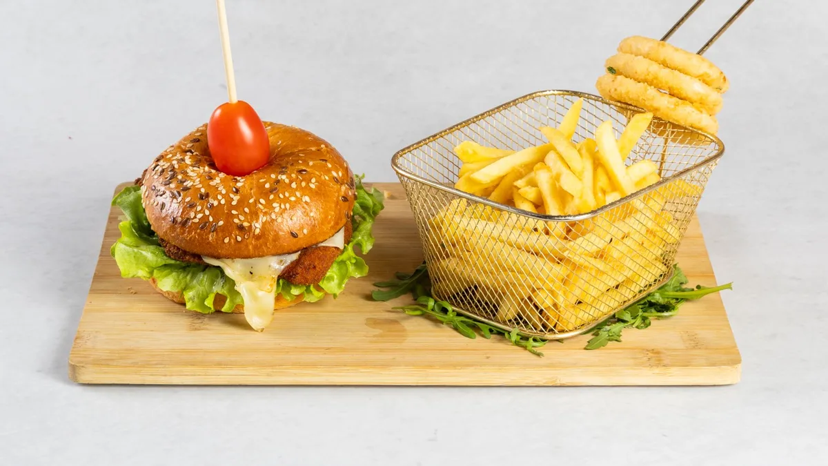 Chicken burger