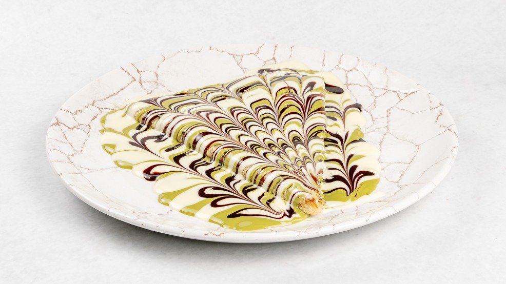 Palačinka White pistachio