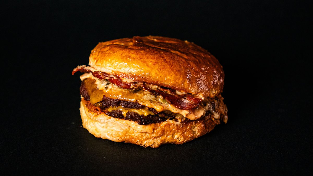 Classic burger just burger