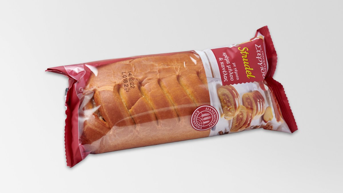 Στεργίου Strudel με Γέμιση Μήλο και Κανέλα 125Gr