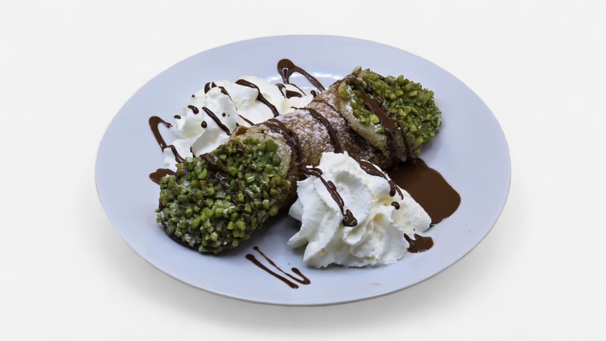 Cannoli pistachio - originálny taliansky dezert