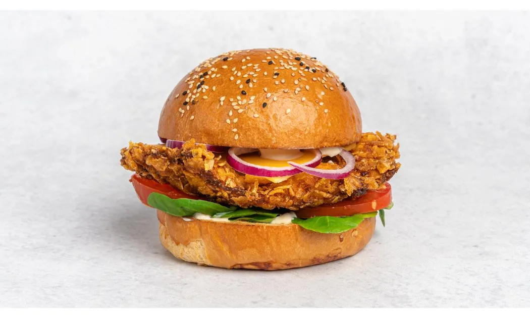 Chrumkavý kurací strips Burger